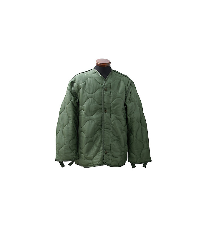 M65 Field Jacket Liner, w/ front buttons, XLarge, NOS(New Old Stock)