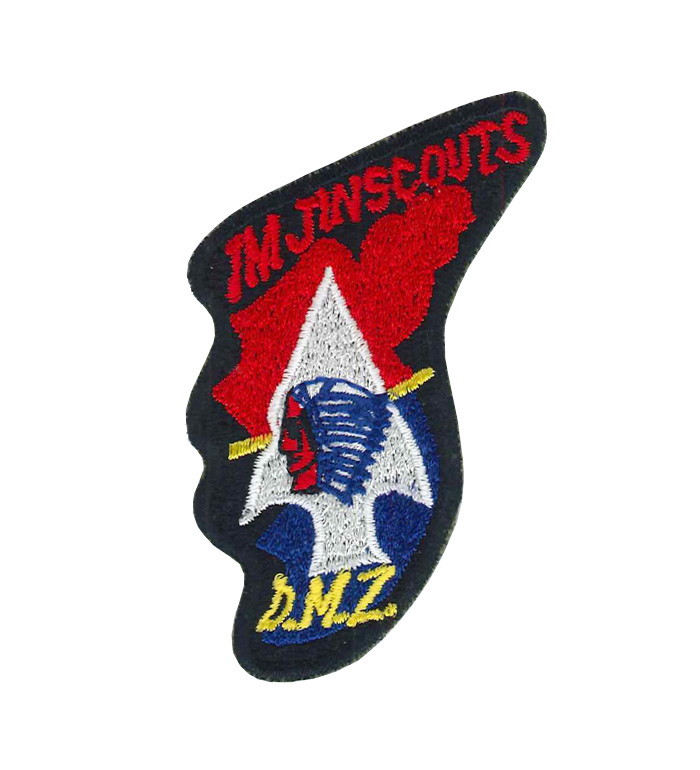 US ARMY Imjin Scouts Patch in Cut Edge Style, Repro.(M.O.C.)