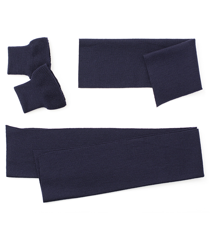Cuff, Collar & Waistband Knit Set, AF Blue, Repro.(M.O.C.)