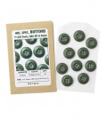 BDU Button, Foliage Green, 18.8mm, Packed 10pcs
