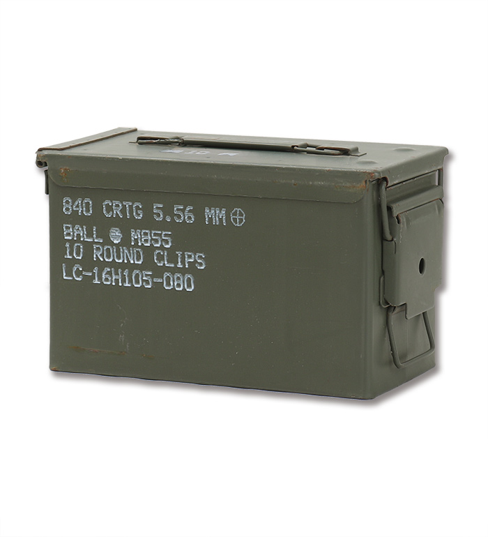 US(Ʒ) 50 Cal AMMO BOX(Ȣ) M855 BALLѡۥ磻ȥޡ(840 CRTG 5.56MM BALL M855)/ʪ˾