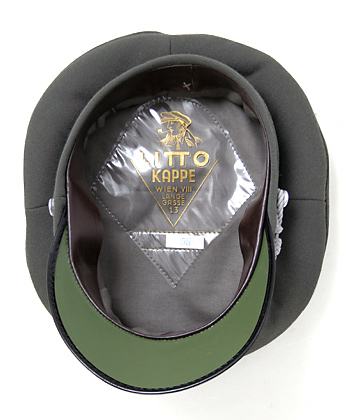 オーストリア軍 60's 将校制帽/サイズ：55～56cm/実物・良の上