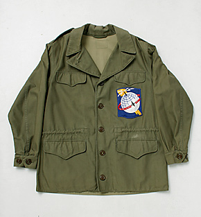 US ARMY(米陸軍) WWII M-1943 フィールド・ジャケット、ウーマンズ /MEN'S仕様MOD.(改造品)/AAF、AACS