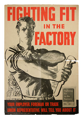UK(ѹ) WWIIݥFIGHTING FIT IN THE FACTORY/ʪ