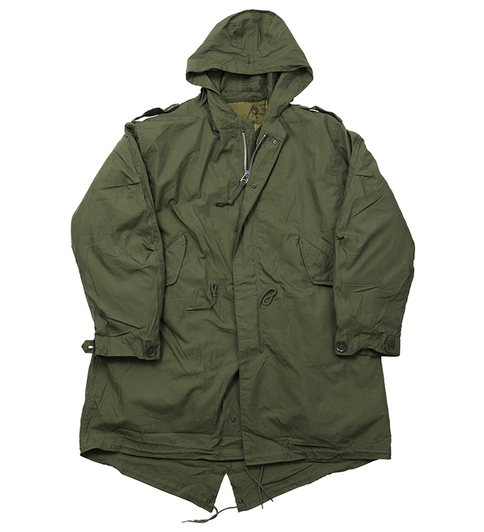 US ARMY M-51 Shell Parka w/Quilting LINER & NOS 50s Conmar Zipper, Repro.(M.O.C. & MIL-TEC)