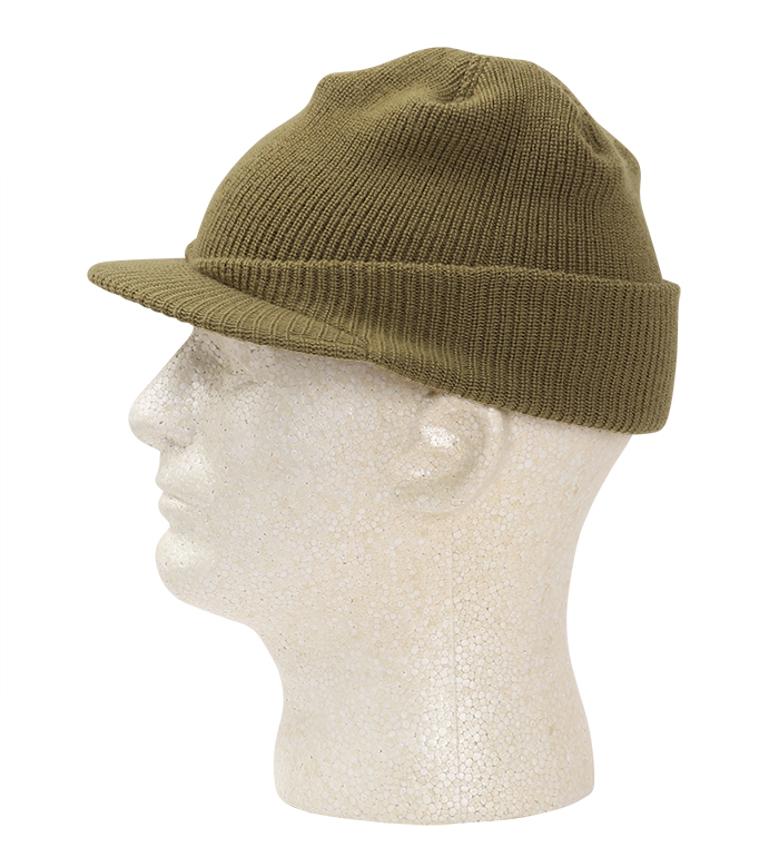 CAP, WOOL, KNIT, M-1941, - Jeep Cap -