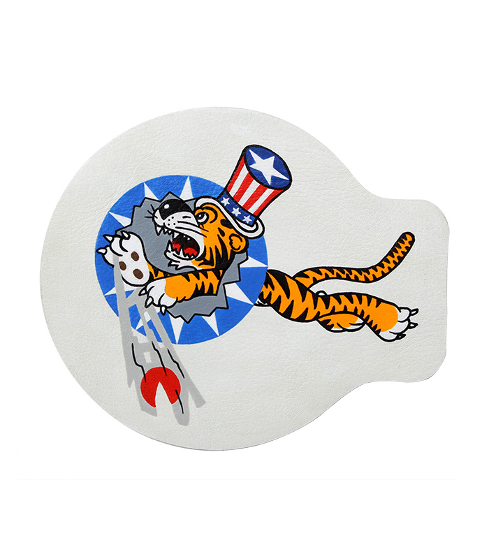 AAF Squadron Patch, Hand Painted, 23rd Fighter Group