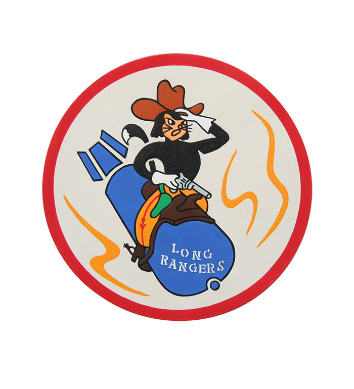 AAF Squadron Patch, Hand Painted, 307th Bombardment Group