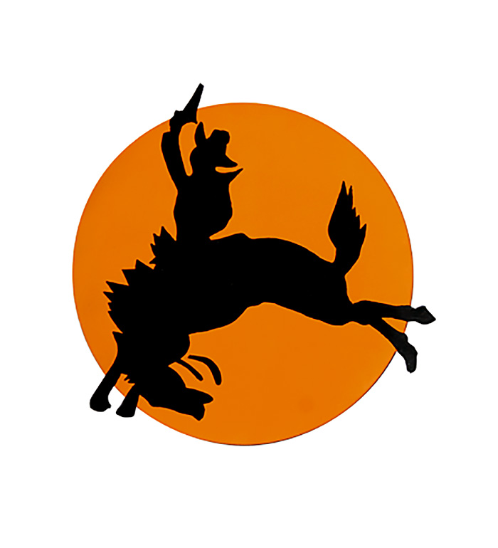 AAF Squadron Patch, Hand Painted, 436th Bombardment