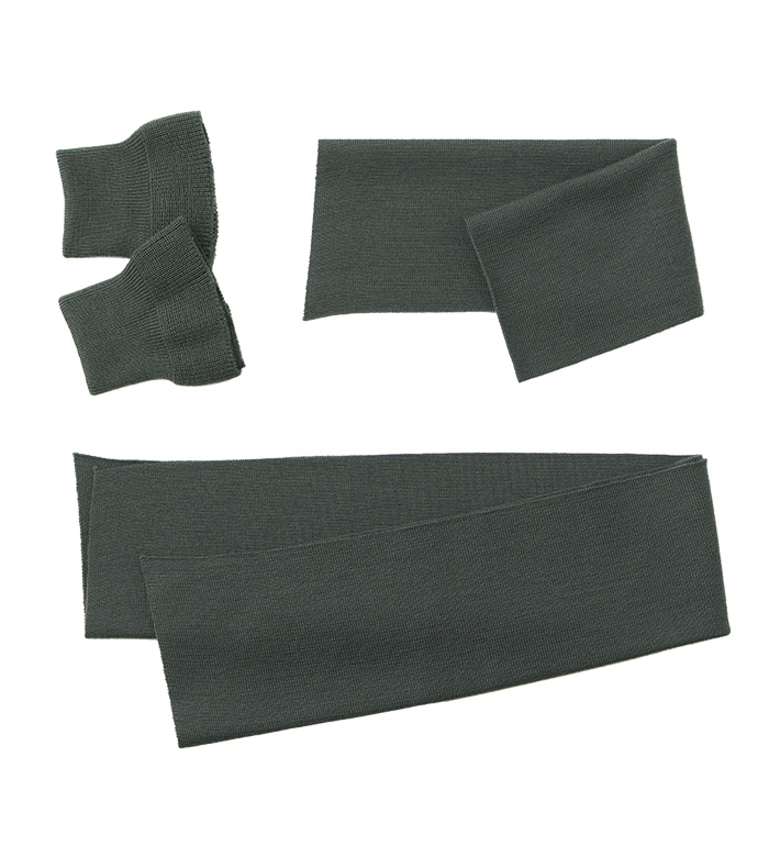 Cuff, Collar & Waistband Knit Set, 50s Sage Green(Greenish), Repro.(M.O.C.)