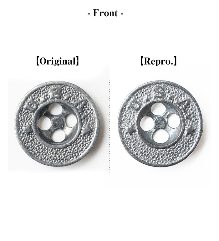 Metal Buttons (à l'unité) - Antic silver - 12 mm – Ikatee sewing