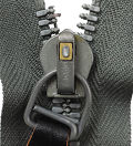 Interlocking Slider, w/Leather Tag, Large Image
