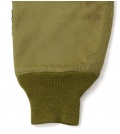 Example: Cuff Knit of Tanker Jacket