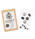 US ARMY 13 Stars Metal Buttons(NOS) & Rivets(Repro.), 5 sets