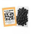 BDU Button, Black, 18.8mm, Packed 100pcs