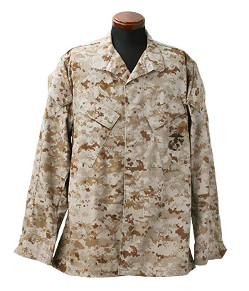 USMC(米海兵隊) 現用 MARPAT/デザート・カモ野戦服/上衣/実物・極上