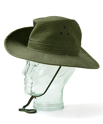 USAF(米空軍) NAM戦 OD ブッシュハット/虫除けネット付/DSA-69年