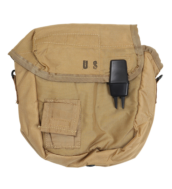 US(米軍) 2QT TAN(デザート) ナイロン キャンティーンカバー