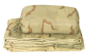 US 3カラーデザートカモ ポンチョライナー/ケースカバー付R/S