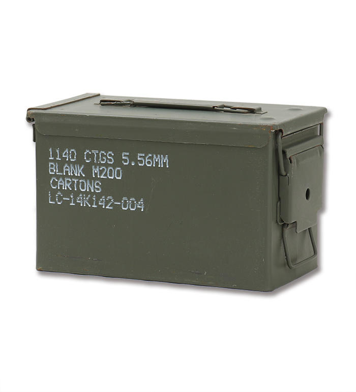 US(Ʒ) 50 Cal AMMO BOX(Ȣ) M200 BLANK CARTRIDGEѡۥ磻ȥޡ(1140 CTGS 5.56MM BLANK M200)/ʪ˾