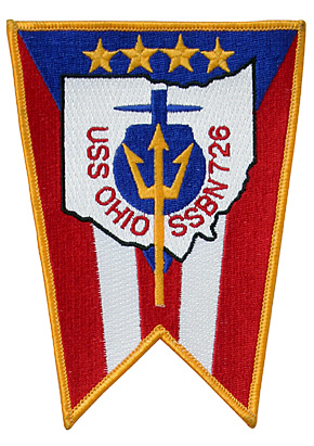 US NAVY(�Ƴ���) �������ɥ���ѥå�/SSBN726 USS OHIO/����