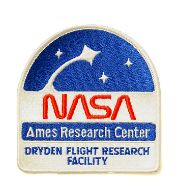 US 70��80's NASA �ѥå� Ames Research Center��DRYDEN FLIGHT RESEARCH FACILITY/10.0 x 10.5 cm/��ʪ��̤����