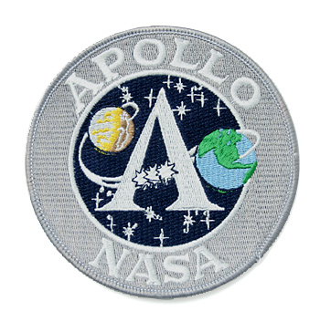 US 60��70's NASA APOLLO PROGRAM�ѥå� /10.5 cm��/��ʪ��̤����