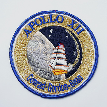 US 60��70's NASA Conrad Gordon Bean APOLLO XII �ѥå� /10.0 cm��/��ʪ��̤����