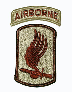 US ARMY 173 ι ѥå/AIRBORNE TAB/ǥ