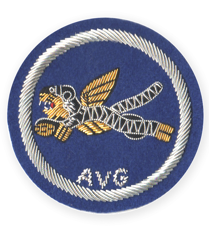 AAF Shoulder RoundelsA.V.G.(Flying Tigers)