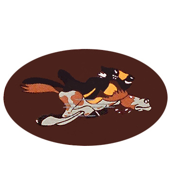 AAF Squadron Patch, Hand Painted, 26th Fighter