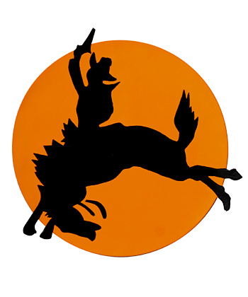 AAF Squadron Patch, Hand Painted, 436th Bombardment