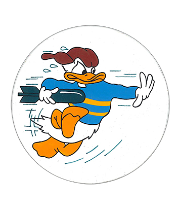 AAF Squadron Patch, Hand Painted, 479th Bombardment