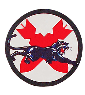 AAF Squadron Patch, Hand Painted, 537th Bombardment