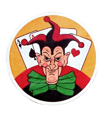 AAF Squadron Patch, Hand Painted, 570th Bombardment