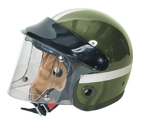 ドイツ連邦軍 モーターサイクルヘルメット バイザー可変式
