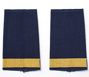 ドイツ Bm 連邦海軍 将校肩章 海軍少尉 シャツ用 ペア 実物 未使用