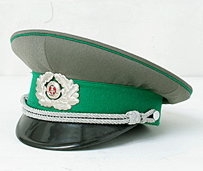 東ドイツ NVA(人民軍) 国境警備隊制帽/ 将校用 /実物・未使用