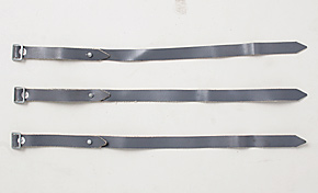 東ドイツ NVA(人民軍) グレービニール装備ストラップ/バックパック用/3