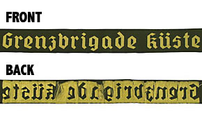 ��ɥ��� NVA(��̱��) �񶭷����⡦�������� �ڥ�ͥ��/Grenzbrigade  Kueste/��ʪ��̤����