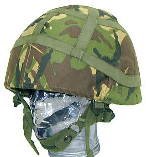 UK(英軍)現用 MK6 ケプラーヘルメット/DPMカモカバー付