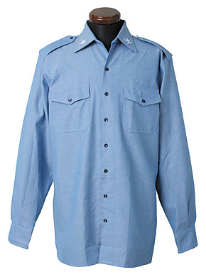 イタリア海軍(M.M.)現用シャンブレーシャツ/実物・未使用