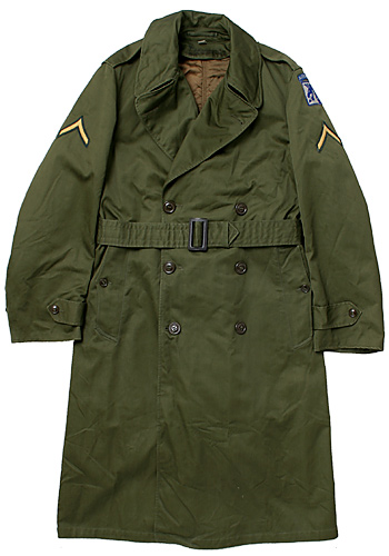 US ARMY(米陸軍) 50's M-1950 O. D. コットン オーバーコート/1952年