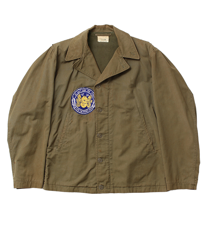 WWII USN(�Ƴ���) N-4 �ե������ ���㥱�å�/NXsx-83849(1944ǯ)/�ѥå�(�Ƴ���Deep Sea Divers)�դ�/��ʪ���ɤξ�