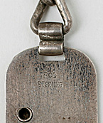 ★アメリカ軍＊ＡＡＦ/陸軍航空隊＊９２５銀製ブレスレット＊約２０ｃｍ（実物） US AAF(陸軍航空隊) WWII ブレスレット/銀製/実物・極上