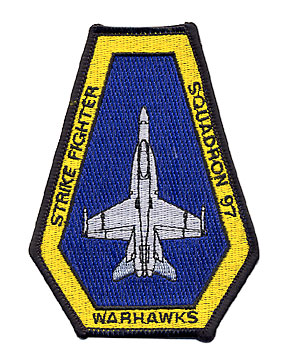 U.S.NAVY �������ɥ���ѥå�/VFA-97 ��WARHAWKS�� F/A-18 HORNET