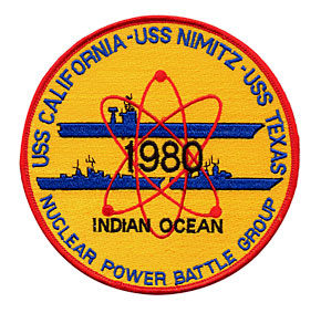 U.S.NAVY �������ɥ���ѥå�/1980 INDIAN OCEAN CRUISE