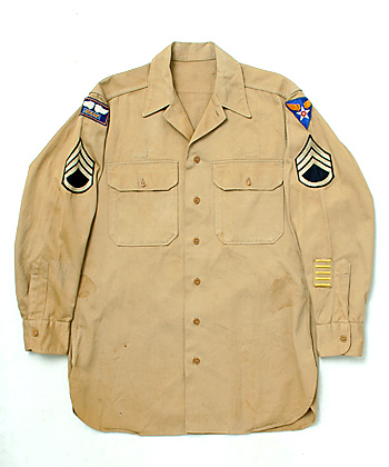 US AAF(Φ���Ҷ���) WWII ��12���� ��������(SSG) �����������åȥ󡦥����/��������15.5 x 31����/��ʪ���ɤξ�