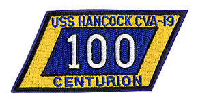 U.S.NAVY �������ɥ���ѥå�/CVA-19 USS HANCOCK 100 CENTURION