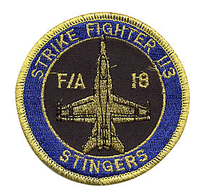 U.S.NAVY �������ɥ���ѥå�/VFA-113 ��STINGERS�� F/A-18 HORNET